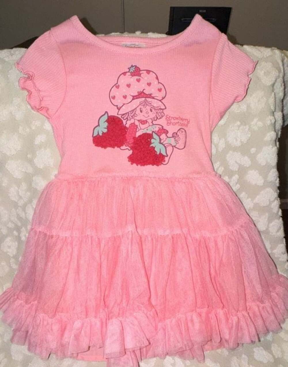 Strawberry Shortcake Toddler Girls Graphic Tutu Dress